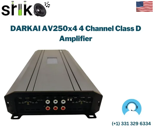 DARKAI AV250x4 4 Channel Class D Amplifier