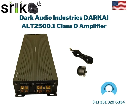Dark Audio Industries DARKAI ALT2500.1 Class D Amplifier