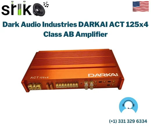 Dark Audio Industries DARKAI ACT 125x4 Class AB Amplifier