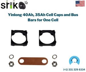Yinlong 40Ah, 35Ah Cell caps and bus bars for one cell