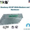 Headway 4S 6P 48Ah Busbars and Hardware