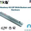 Headway 4S 12P 96Ah Busbars and Hardware