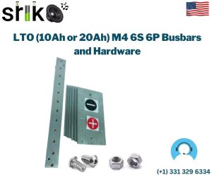 LTO (10Ah or 20Ah) M4 6S 6P Busbars and Hardware