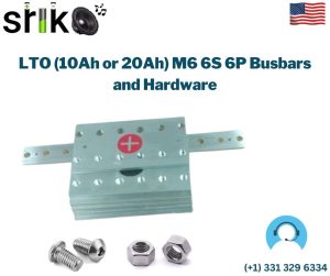 LTO (10Ah or 20Ah) M6 6S 6P Busbars and Hardware