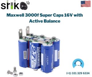 Maxwell 3000f Super Caps 16V with Active Balance