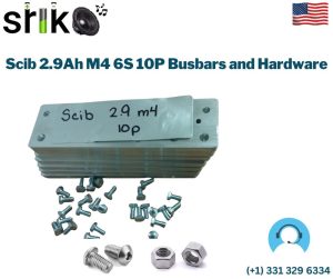 Scib 2.9Ah M4 6S 10P Busbars and Hardware