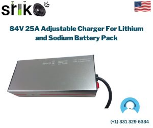 84V 25A Adjustable Charger For Lithium and Sodium Battery Pack