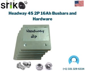 Headway 4S 2P 16Ah Busbars and Hardware