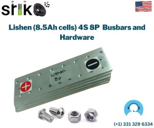 Lishen (8.5Ah cells) 4S 8P Busbars and Hardware