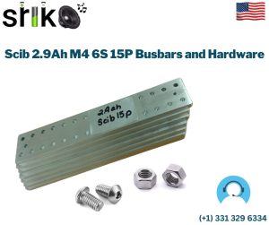 Scib 2.9Ah M4 6S 15P Busbars and Hardware