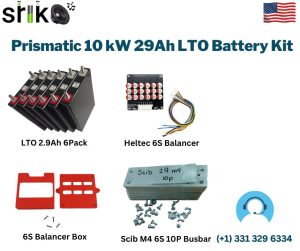 Prismatic 10kW 29Ah LTO Battery Kit