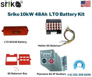 Sriko 10 kW 48Ah LTO Battery Kit