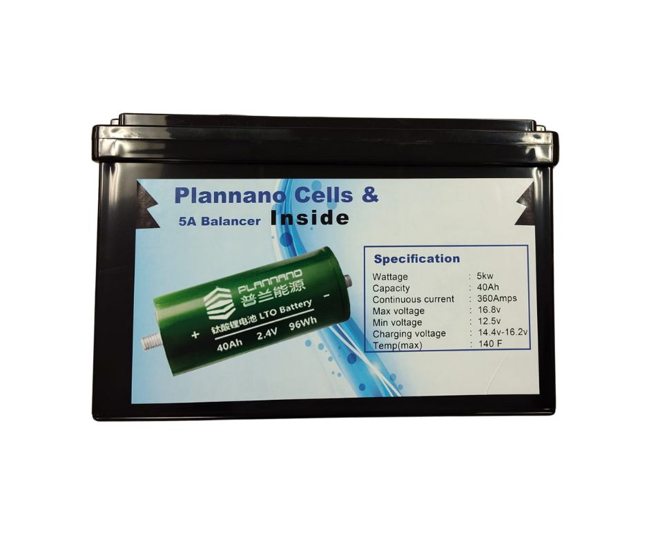 Plannano 5kW LTO Battery Pack (360A) - Image 3