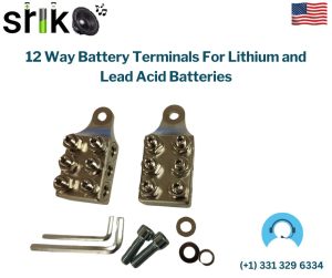 12 Way Battery Terminals For Lithium and Lead Acid Batteries