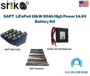 SAPT LiFePo4 16kW 80Ah High Power 14.6V Battery Kit