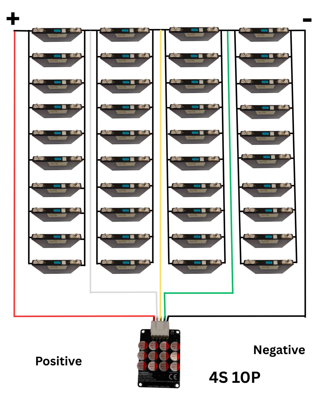 EVE LiFePo4 22kW 220Ah High Power 14.6V Battery Kit