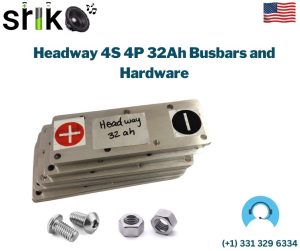Headway 4S 4P 32Ah Busbars and Hardware