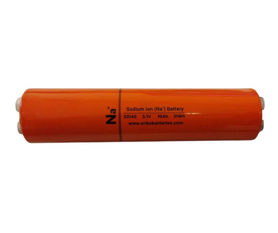 Sodium Ion Battery 33140 3.1V 10Ah 31Wh (12C) Cylindrical Battery - Image 3