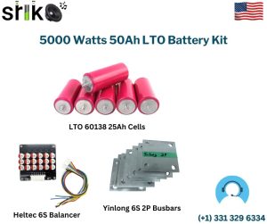 5000 Watts 50Ah LTO Battery Kit
