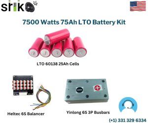 7500 Watts 75Ah LTO Battery Kit