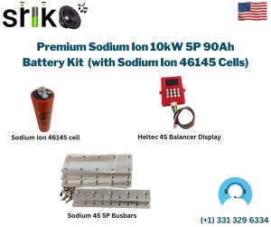 Premium Sodium Ion 10kW 5P 90Ah Battery Kit (with Sodium Ion 46145 Cells)