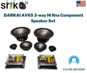 DARKAI AV65 3-way Hi Res Component Speaker Set