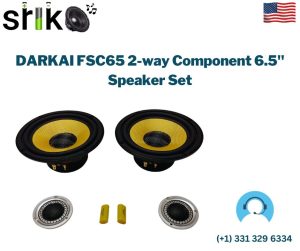 DARKAI FSC65 2-way Component 6.5" Speaker Set