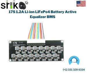 17S 1.2A Li-ion LiFePo4 Battery Active Equalizer BMS
