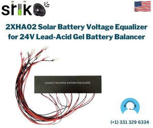 2XHA02 Solar Battery Voltage Equalizer for 24V Lead-Acid Gel Battery Balancer