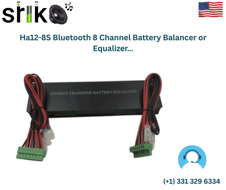 ha12-8s Bluetooth 8 Channel Battery Balancer or Equalizer…