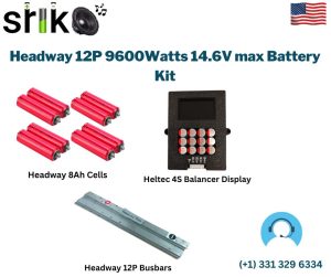 Headway 12P 9600Watts 14.6V max Battery Kit