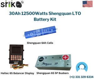 30Ah 12500Watts Shengquan LTO Battery Kit