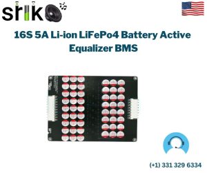 16S 5A Li-ion Lifepo4 Capacitor based Active Battery Equalizer BMS