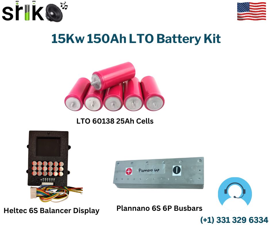 15Kw 150Ah LTO Battery Kit