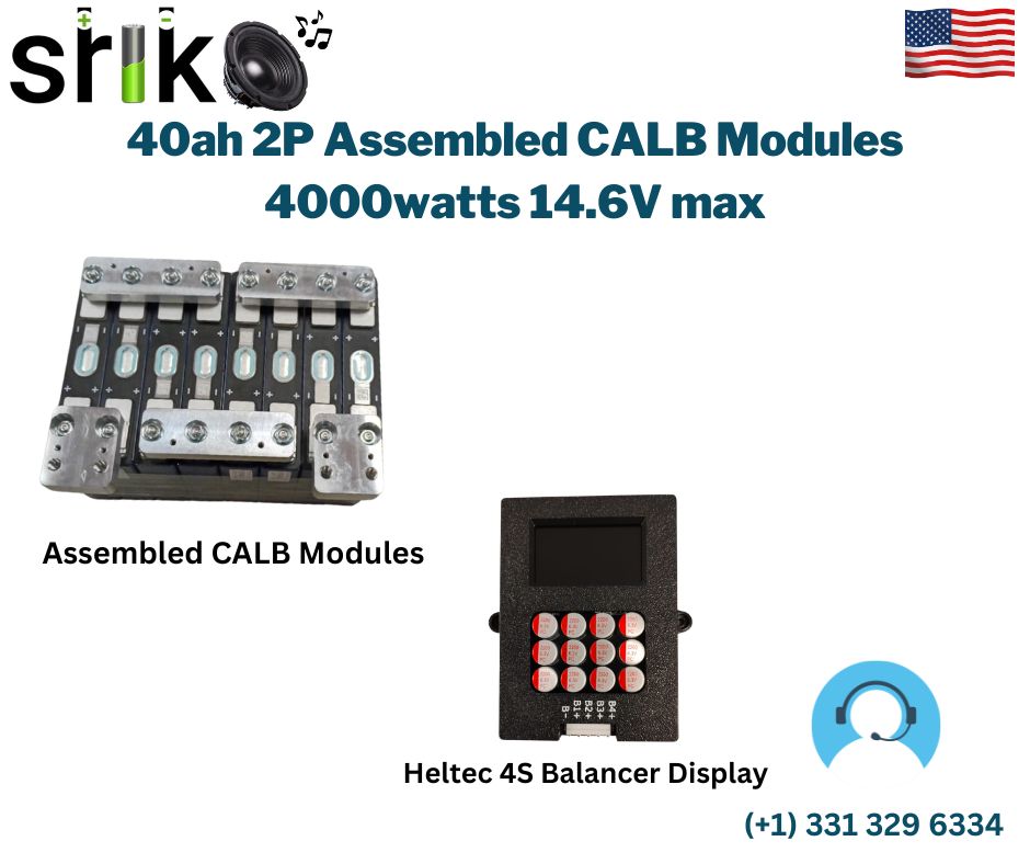 Max Scale Modules 40ah 2P Assembled CALB Modules 4000watts 14.6V max